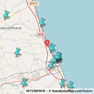 Mappa Via A. Barbarigo, 62012 Civitanova Marche MC, Italia (5.32)