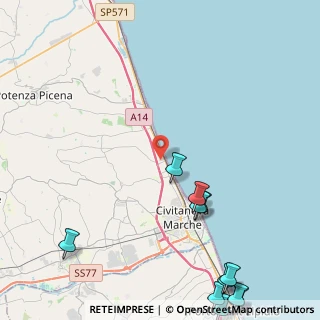 Mappa Via A. Barbarigo, 62012 Civitanova Marche MC, Italia (6.79273)