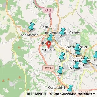 Mappa Via A. Gallerani, 53100 Siena SI, Italia (2.67455)