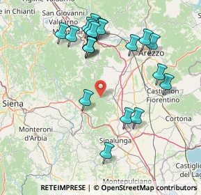 Mappa Localita' Dreini, 52048 Monte San Savino AR, Italia (17.126)