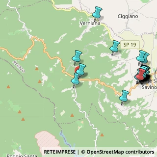 Mappa Localita' Dreini, 52048 Monte San Savino AR, Italia (3.12069)