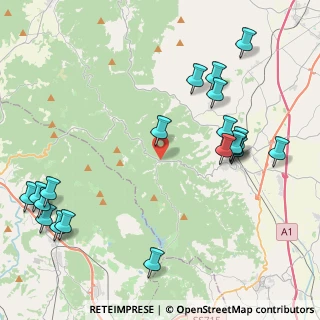 Mappa Localita' Dreini, 52048 Monte San Savino AR, Italia (5.444)