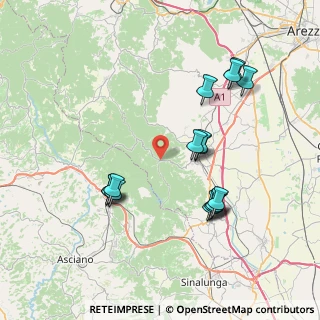 Mappa Localita' Dreini, 52048 Monte San Savino AR, Italia (7.95125)