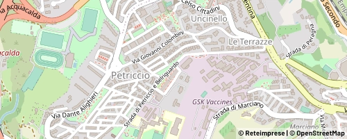 Mappa Siena
