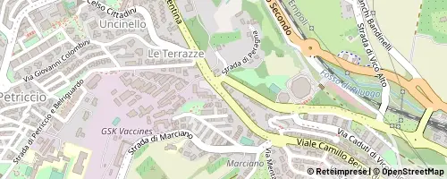 Mappa Siena