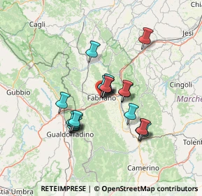 Mappa Via Cesare, 60044 Fabriano AN, Italia (10.77632)