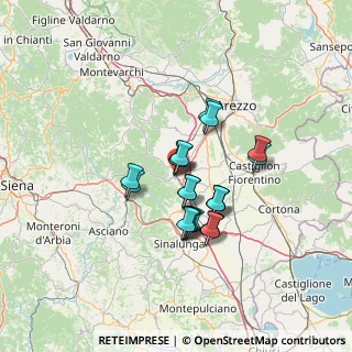 Mappa Via della Stazione, 52048 Monte San Savino AR, Italia (10.389)