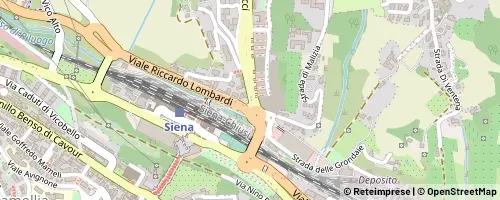 Mappa Siena