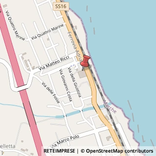 Mappa Via Carlo Alberto dalla Chiesa, 2/A, 62012 Civitanova Marche, Macerata (Marche)