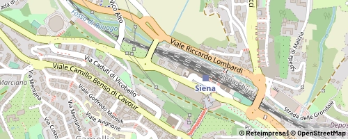 Mappa Siena