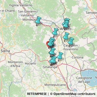 Mappa Piazza Francesco Gamurrini, 52048 Monte San Savino AR, Italia (11.48647)