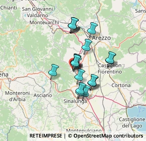 Mappa Corso Sangallo, 52048 Monte San Savino AR, Italia (10.732)