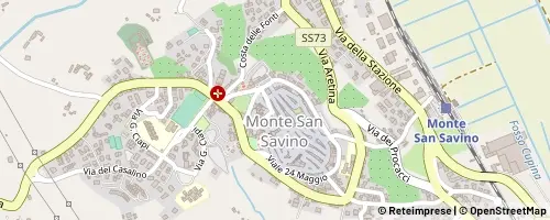 Mappa Monte San Savino