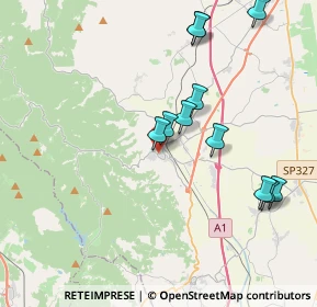 Mappa Piazza Gamurrini, 52048 Monte San Savino AR, Italia (4.04455)