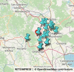 Mappa Piazza del Legname, 52048 Monte San Savino AR, Italia (9.873)