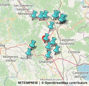 Mappa Piazza del Legname, 52048 Monte San Savino AR, Italia (13.012)