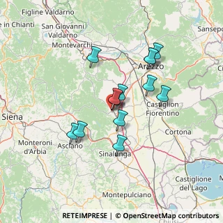 Mappa Via della Riconoscenza, 52048 Monte San Savino AR, Italia (11.83462)
