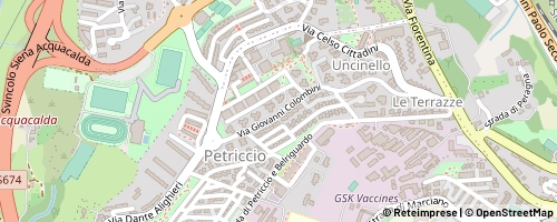Mappa Siena