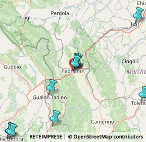 Mappa Via della Vittoria, 60044 Fabriano AN, Italia (21.30273)