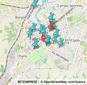 Mappa Piazza Giambattista Miliani, 60044 Fabriano AN, Italia (0.30688)