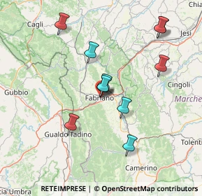 Mappa Via Fratelli Latini, 60044 Fabriano AN, Italia (13.94818)