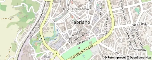 Mappa Fabriano