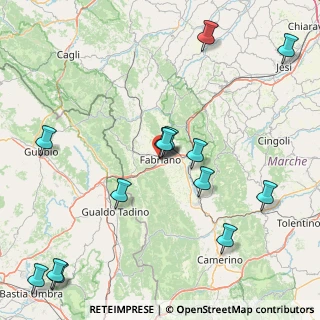 Mappa Via Balbo, 60044 Fabriano AN, Italia (20.65714)