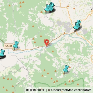 Mappa Via Ernesto Solvay, 56040 Montecatini Val di Cecina PI, Italia (7.2195)