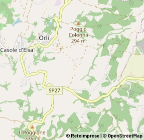 Mappa 53031 Casole D Elsa SI, Italia (1.33462)