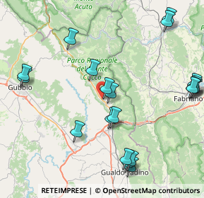 Mappa Parco del Monte Cucco, 06028 Sigillo PG, Italia (10.29)