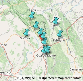 Mappa Parco del Monte Cucco, 06028 Sigillo PG, Italia (10.4725)