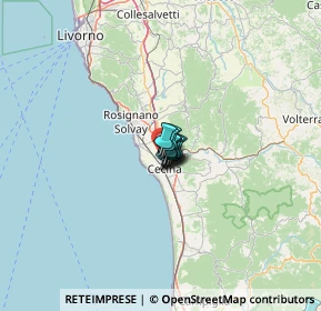 Mappa SR 206, 57023 Cecina LI, Italia (8.79333)