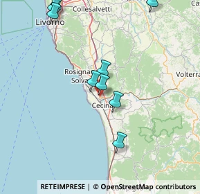 Mappa SR 206, 57023 Cecina LI, Italia (23.04)