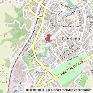 Mappa Via Damiano Chiesa, 8, 60044 Fabriano, Ancona (Marche)