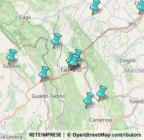 Mappa Via la Spina, 60044 Fabriano AN, Italia (14.77364)