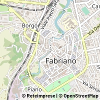Térkép Fabriano
