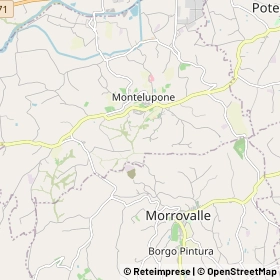 Mappa Montelupone