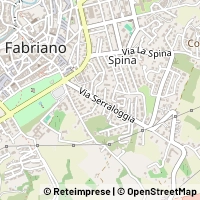 Map Fabriano