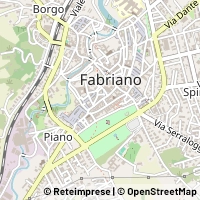 Map Fabriano