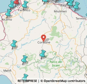 Mappa Largo Sant'Agata, 90034 Corleone PA, Italia (33.0105)