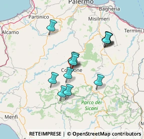 Mappa Via Roma, 90034 Corleone PA, Italia (12.75538)