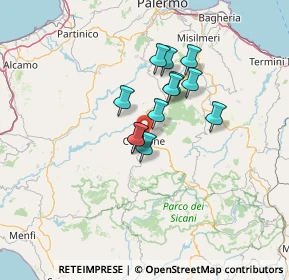 Mappa Via Roma, 90034 Corleone PA, Italia (10.58167)