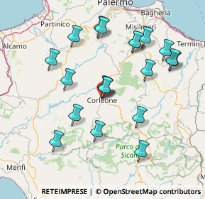 Mappa Via Roma, 90034 Corleone PA, Italia (16.9005)