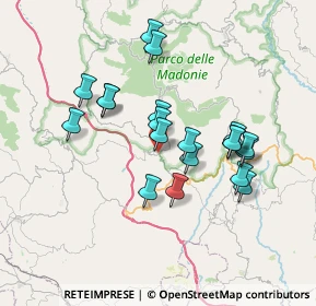 Mappa Largo Zingari, 90028 Polizzi Generosa PA, Italia (7.047)