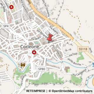 Mappa Via Roma,  20, 90034 Corleone, Palermo (Sicilia)