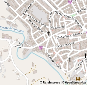 Mappa Via Sant'Agata, 90034 Corleone PA, Italia (0.12308)