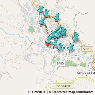Mappa Via S. Agata, 90034 Corleone PA, Italia (0.45688)