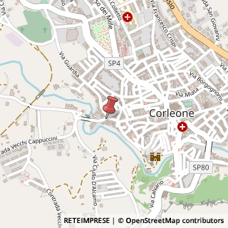 Mappa Via Michelino, 7, 90034 Corleone, Palermo (Sicilia)