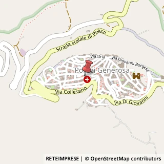 Mappa Via Vinciguerra, 34, 90028 Polizzi Generosa, Palermo (Sicilia)