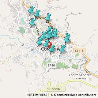 Mappa Via San Martino, 90034 Corleone PA, Italia (0.39375)